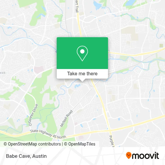 Babe Cave map