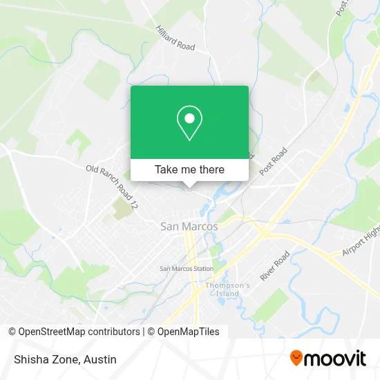Shisha Zone map