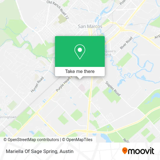 Mariella Of Sage Spring map