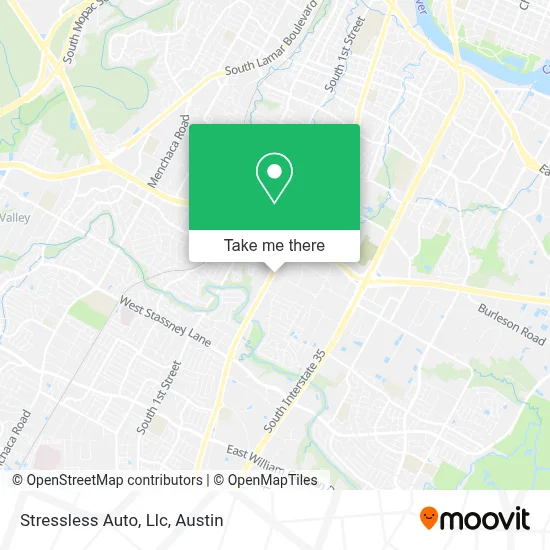 Stressless Auto, Llc map