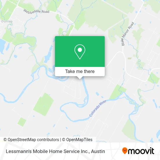 Lessmann's Mobile Home Service Inc. map