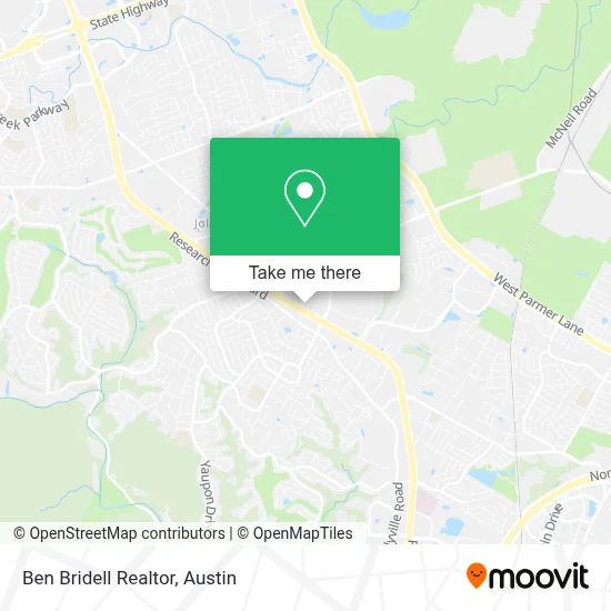 Ben Bridell Realtor map