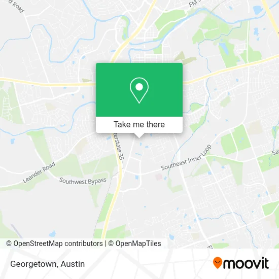 Georgetown map