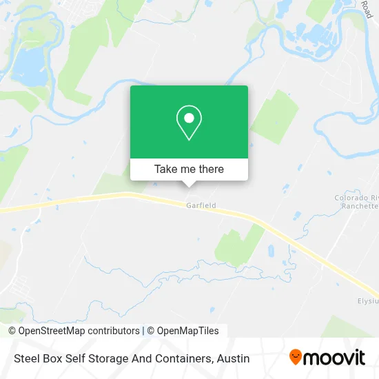 Mapa de Steel Box Self Storage And Containers