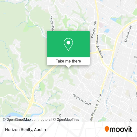 Horizon Realty map