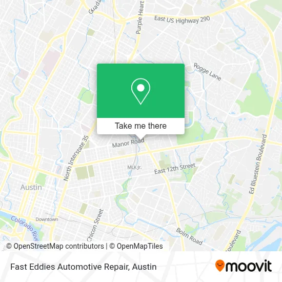 Fast Eddies Automotive Repair map