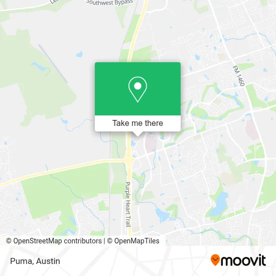 Puma map
