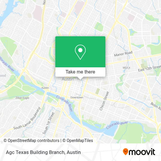 Agc Texas Building Branch map