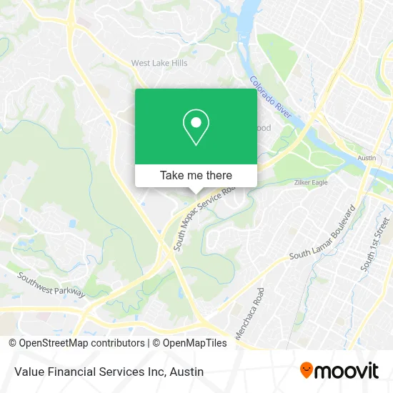 Value Financial Services Inc map