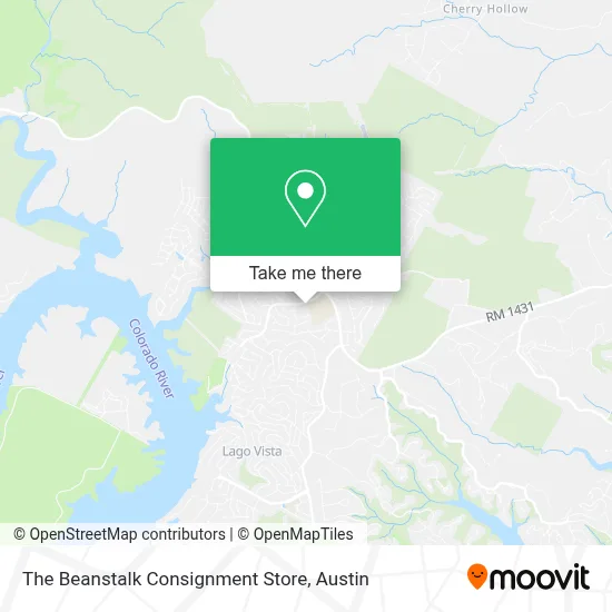 The Beanstalk Consignment Store map