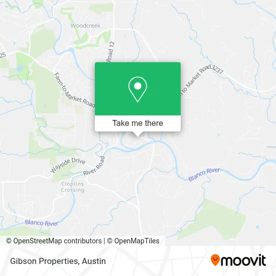 Gibson Properties map