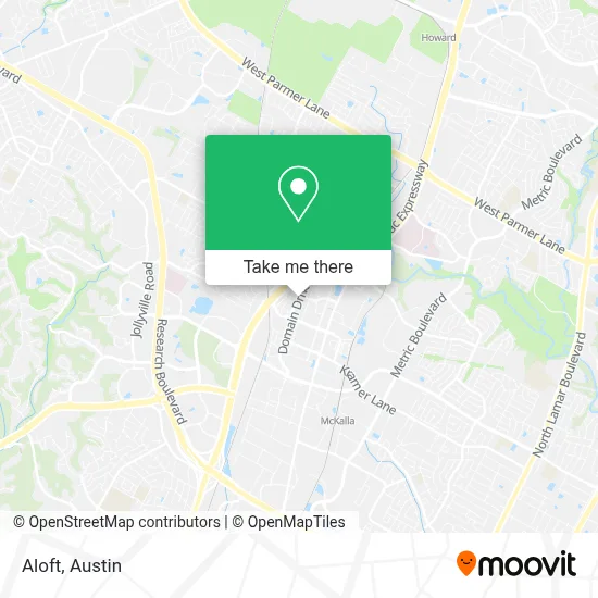 Aloft map