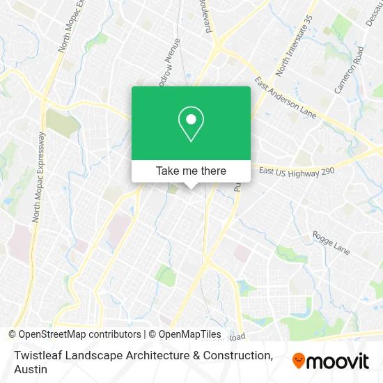 Twistleaf Landscape Architecture & Construction map