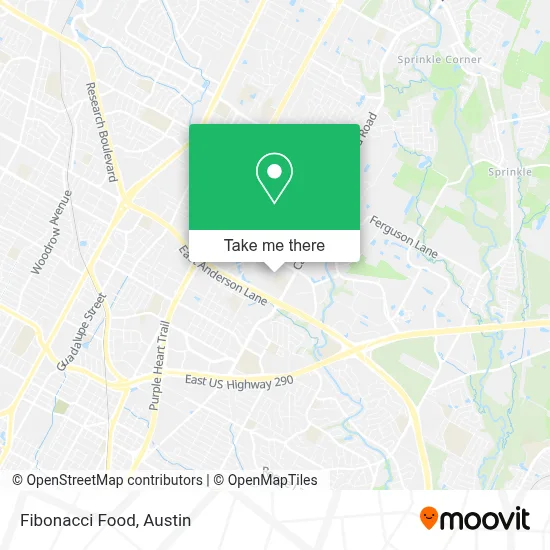 Fibonacci Food map