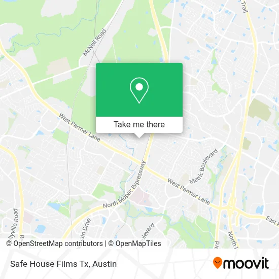 Safe House Films Tx map