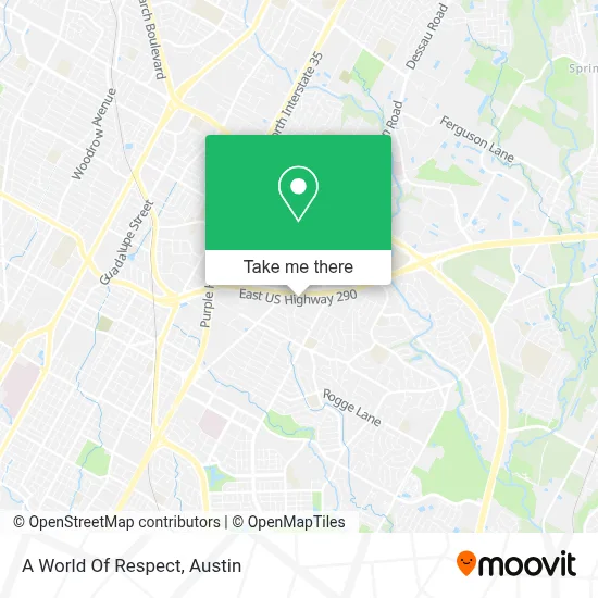 A World Of Respect map