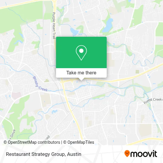 Restaurant Strategy Group map
