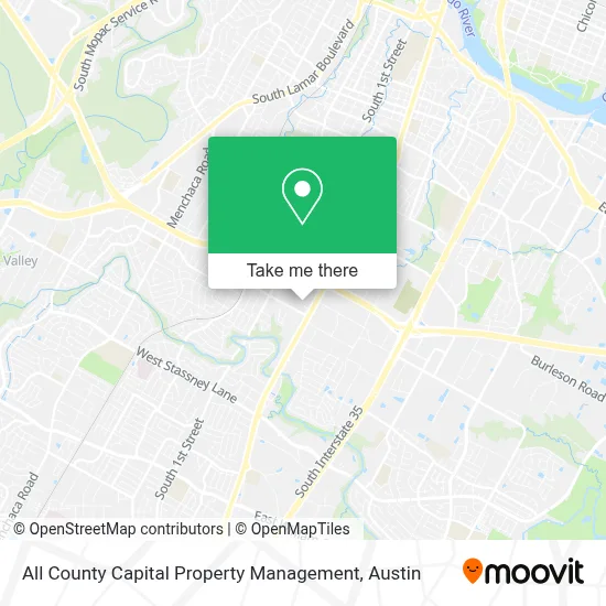 All County Capital Property Management map