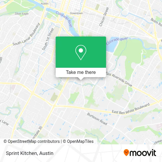 Sprint Kitchen map