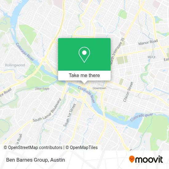 Ben Barnes Group map