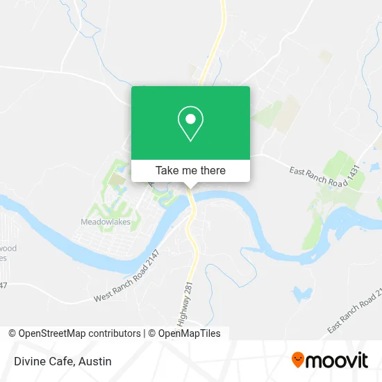 Divine Cafe map