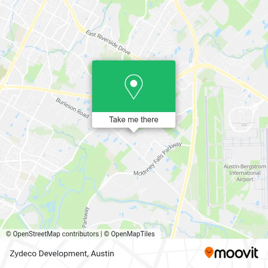 Zydeco Development map