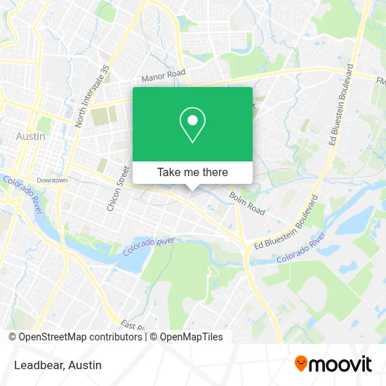 Leadbear map