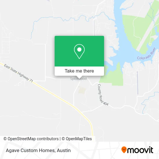 Agave Custom Homes map
