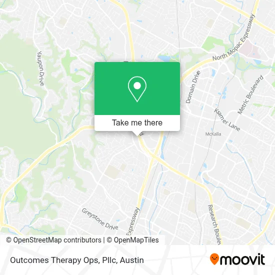 Outcomes Therapy Ops, Pllc map