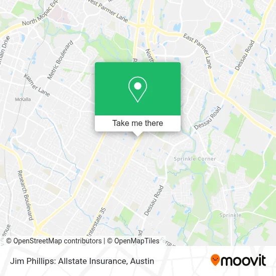 Jim Phillips: Allstate Insurance map