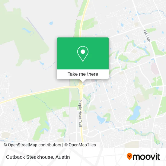 Outback Steakhouse map
