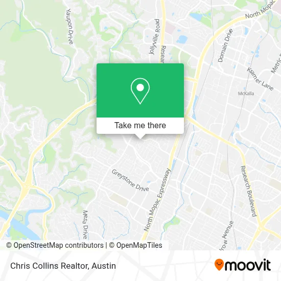 Chris Collins Realtor map
