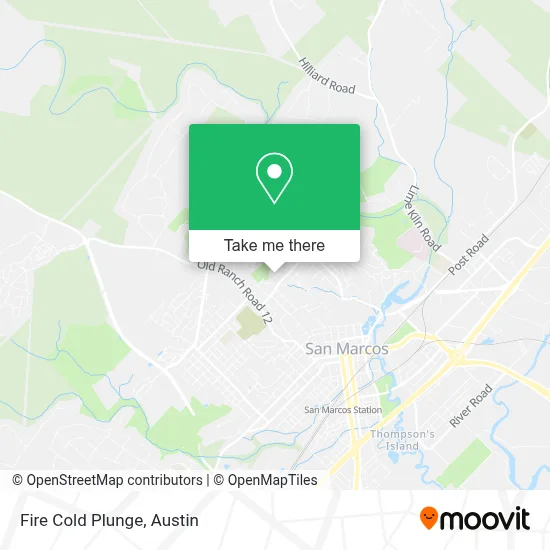 Fire Cold Plunge map