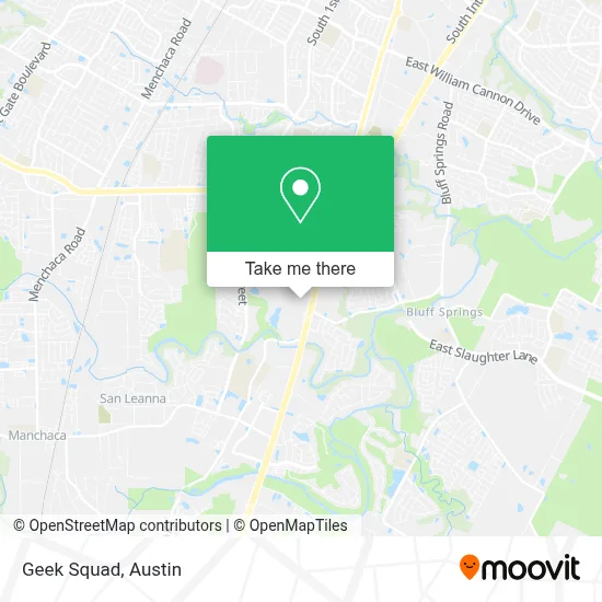 Geek Squad map