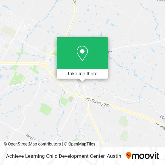Achieve Learning Child Development Center map