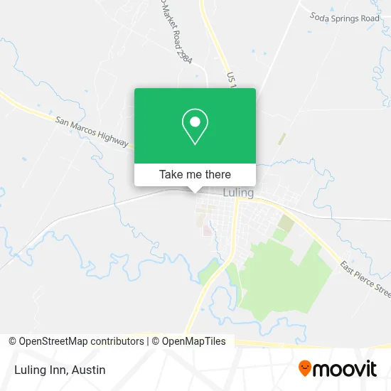 Luling Inn map