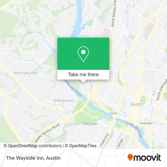 The Wayside Inn map