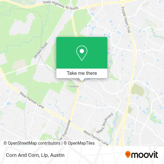 Corn And Corn, Llp map