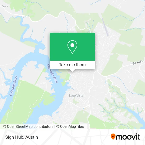 Sign Hub map