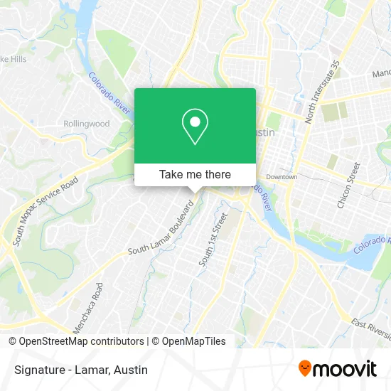 Signature - Lamar map