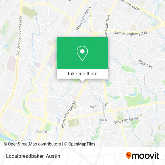 Localbreadbaker map