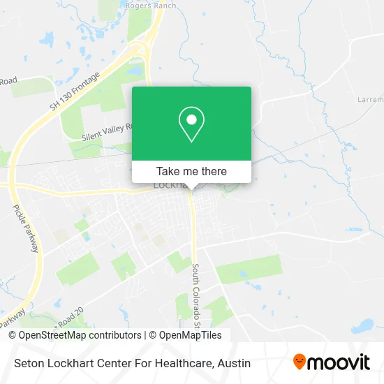 Seton Lockhart Center For Healthcare map