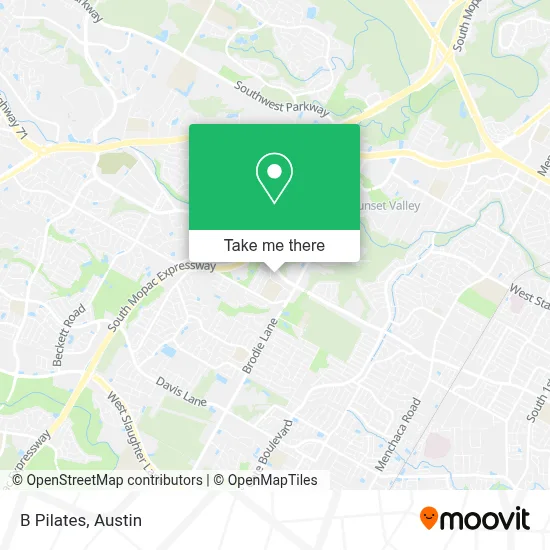 B Pilates map