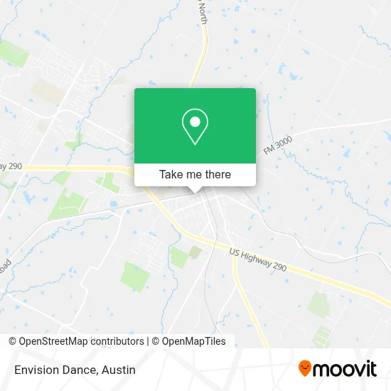 Envision Dance map