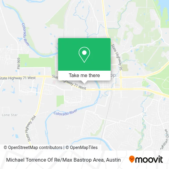 Michael Torrence Of Re / Max Bastrop Area map