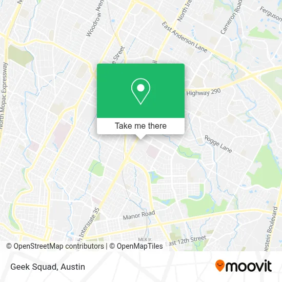 Geek Squad map