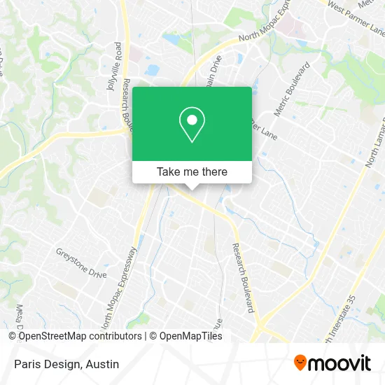 Paris Design map
