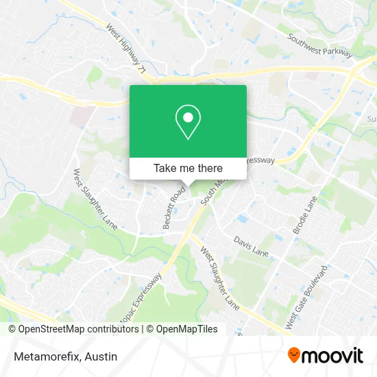 Metamorefix map