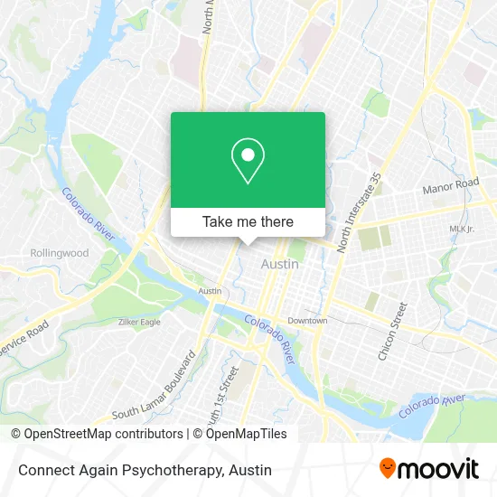 Connect Again Psychotherapy map