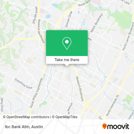 Ibc Bank Atm map